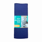 2 x Dish Drying Mat Absorbent Microfibre Mats Reversible Microfiber Kitchen Sink