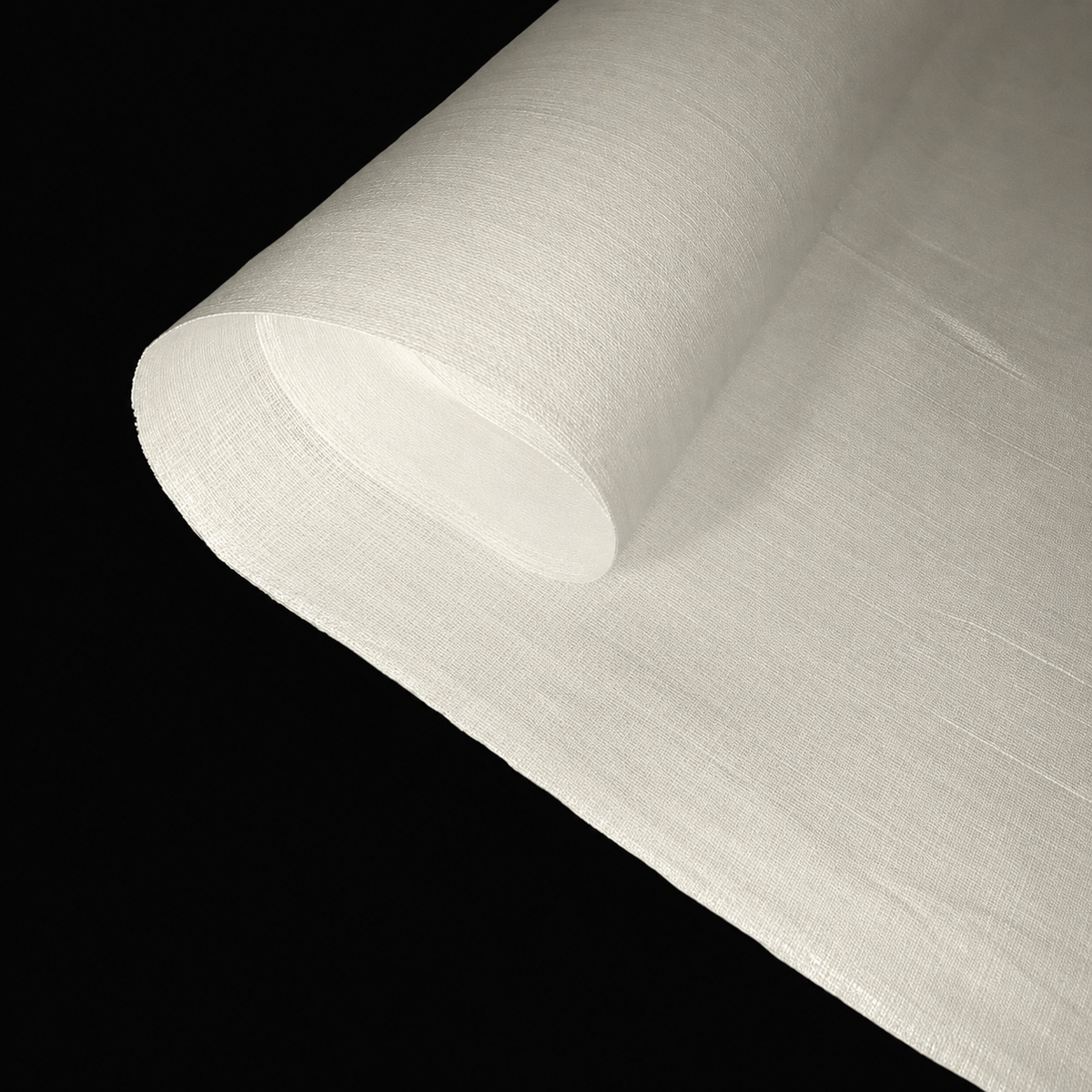 16 mil / 7.5 oz Extra Heavy Duty Cream Fire Retardant Woven Poly Roll