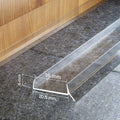 PVC Plinth Sealing Strip for 16mm MDF Kitchen Kickboard Panels