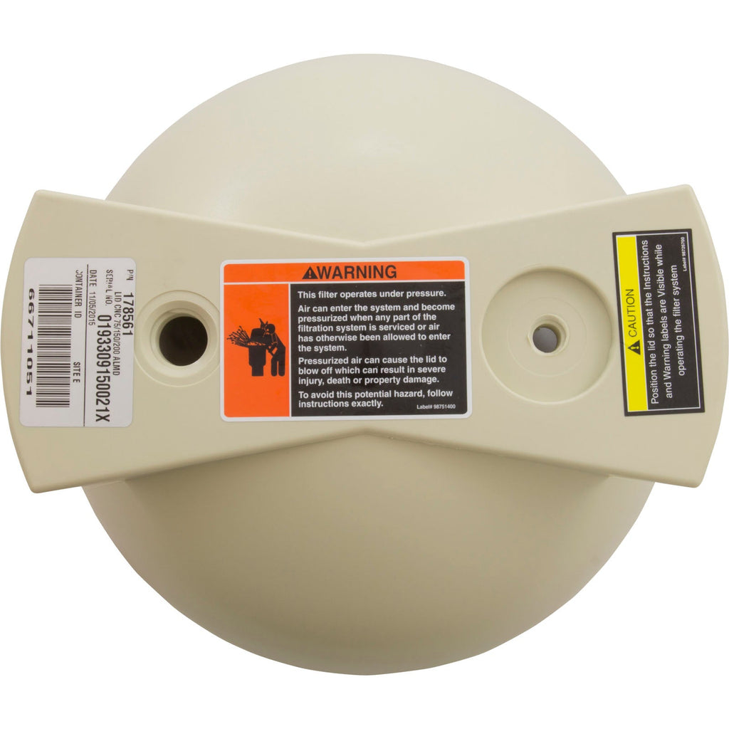 Tank Lid, Pentair, Almond 178561