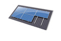Van der Valk Mounting Kits for Double Row of Solar Panels in Landscape for Corrugated Fibre Sheet Roofs