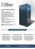 Power Hub 10 | Simple Installation | 10kVa Victron Inverter | 10 kW Solar | 20kWh Pylontech