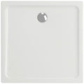 Astini White Square Low Profile Shower Tray 900x900mm