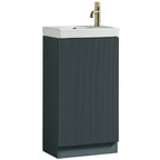 Astini Flauto 460mm Mini Cloakroom Vanity Unit