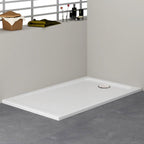 Astini White Rectangular Low Profile Shower Tray 1200x900mm