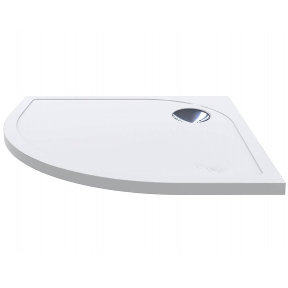 Astini White Quadrant Low Profile Shower Tray 900x900mm