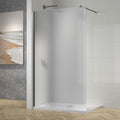 Astini TI8 Fluted Gunmetal 1000x1950x8mm Wetroom Panel
