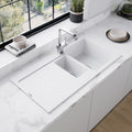 Astini Quadro 1.5 Bowl Granite Kitchen Sink & Cosmo 5E Tap Set