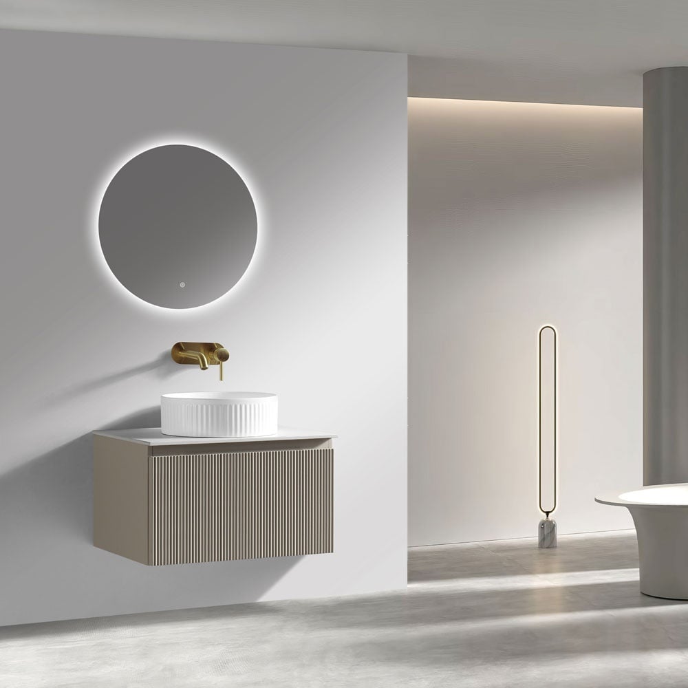 Astini Flauto 600mm Wall Hung Vanity Unit With Counter Top