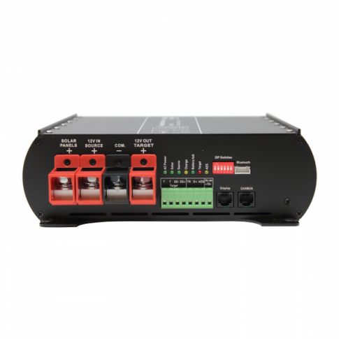 30A 12V DC to 12V DC Advanced Automatic Multi-Stage Triple Battery Charger with 20A MPPT solar input and 20A mains input for Lead Acid and Lithium Batteries