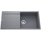 Astini Quadro XL 1.0 Bowl Granite Reversible Kitchen Sink & Waste