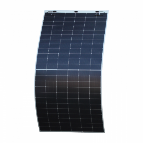 530W Ultra-Lightweight Semi-Flexible Solar Panels with Top Junction Box
