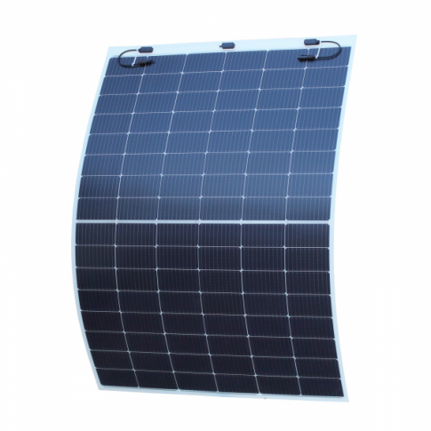 350W Ultra-Lightweight Semi-Flexible Solar Panels with Top Junction Box