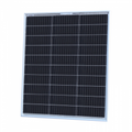 100W 12V bi-facial monocrystalline solar panel with 60cm cable
