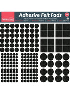 SOL 200pk Felt Pad For Furniture Feet – Felt Floor Protectors For Chairs & Furniture Legs – Chair Leg Floor Protectors To Protect Hardwood Floors
