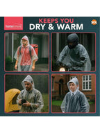 SOL 16pk Rain Poncho, Clear Waterproof Coats, Raincoats, And Capes For Adults, Women, And Men, Disposable Plastic Rain Cover, Compact And Portable, Ideal For Travel, Festivals, And Outdoor Events