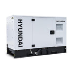 Hyundai 11kW / 13.75kVA* Single Phase, 230v Diesel Generator, 1500rpm Water-cooled Slow Running Genset, Silenced Canopy | DHY11KSEm