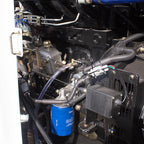Hyundai 11.2kW / 14kVA Three Phase, 400v / 230v Diesel Generator, 1500rpm Water-cooled Slow Running Genset, Silenced Canopy | DHY14KSE