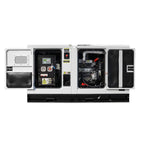 Hyundai 28kW / 35kVA* Single Phase, 230v Diesel Generator, 1500rpm Water-cooled Slow Running Genset, Silenced Canopy | DHY28KSEm
