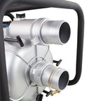 Hyundai 75mm 3" Petrol Trash Water Pump, 25m Total Head, 7m Lift, 1,000L/min Flow Rate | HYT80