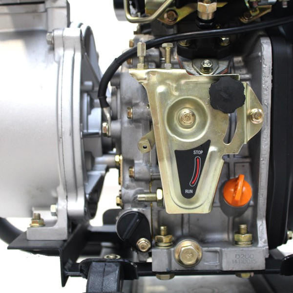 Hyundai 80mm 3" 296cc Diesel Clean Water Pump, 25m Head, 6m Lift, 1000L/min Flow Rate | DHY80E