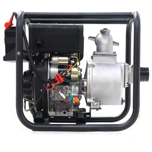 Hyundai 80mm 3" 296cc Diesel Clean Water Pump, 25m Head, 6m Lift, 1000L/min Flow Rate | DHY80E