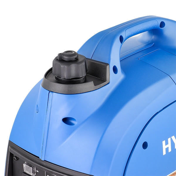 Hyundai 2000W / 2kW Petrol Inverter Generator, Pure Sine Wave Output, Portable Lightweight & Suitcase Style, Low Noise | HY2000Si