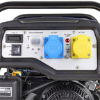 Hyundai 3.2kW / 4kVA* Petrol Site Open Generator with Electric, Recoil Start & Wheel Kit| HY3800LEK-2