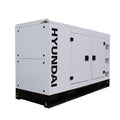 Hyundai 68kW / 85kVa* Three Phase, 400v / 230v Diesel Generator. 1500rpm Water-cooled Slow Running Genset, Silenced Canopy | DHY85KSE