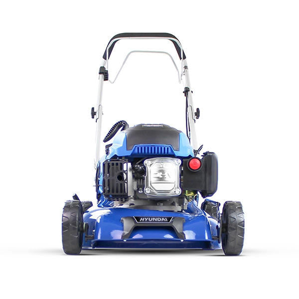 Hyundai 17" / 43cm 139cc Self-Propelled Petrol Lawnmower, 25-75mm Cuts, Rear Discharge | HYM430SP