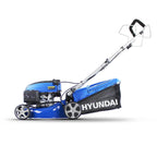 Hyundai 17" / 43cm 139cc Self-Propelled Petrol Lawnmower, 25-75mm Cuts, Rear Discharge | HYM430SP