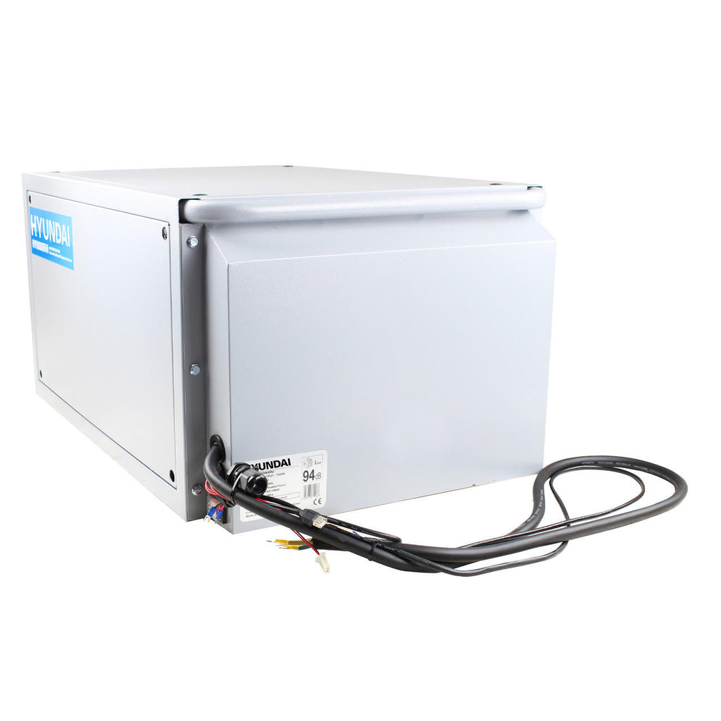 Hyundai Petrol 7.5kw Underslung Vehicle Mounted RVi Generator, Pure Sine Wave Output, Includes Fittings & Panel | HY8000RVi