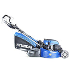 Hyundai 21" / 53cm 196cc Electric -Start Self-Propelled Petrol Roller Lawnmower, 70L Catcher & Rear Discharge | HYM530SPER