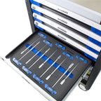 Hyundai 305 Piece Tool Set, 7 Drawer Caster Mounted Roller Tool Chest Cabinet | HYTC9003