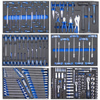 Hyundai 305 Piece Tool Set, 7 Drawer Caster Mounted Roller Tool Chest Cabinet | HYTC9003