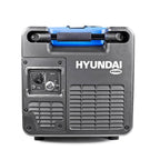 Hyundai 4000W / 4.0kW Portable Petrol Inverter Generator, Remote Keyfob & Electric Start, Wheel Kit & Closed Case Design | HY4500SEI