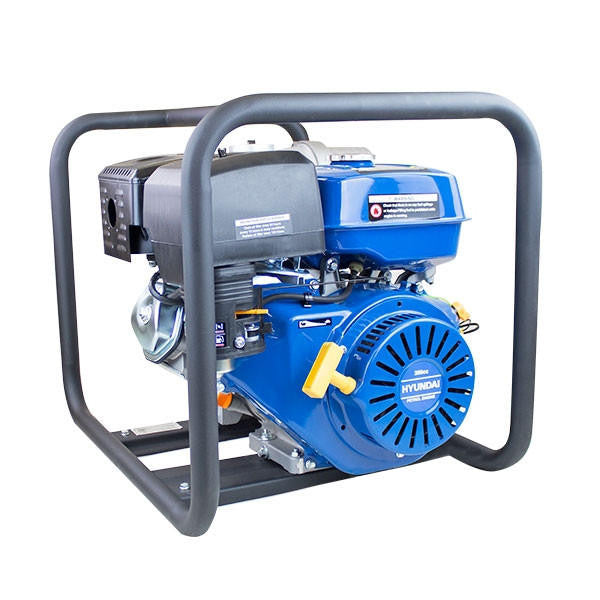 Hyundai 100mm 4" Petrol Clean Water Pump, 20m Total Head, 7m Lift, 1250L/min Flow Rate| HY100