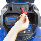 Hyundai 42cm Cordless 40v Lithium-Ion Battery Lawnmower with Battery and Charger | HYM40LI420P