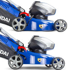 Hyundai 16.5'' / 42cm 40v Cordless Self-Propelled Lawnmower 2.5Ah Li-Ion Battery | HYM40LI420SP