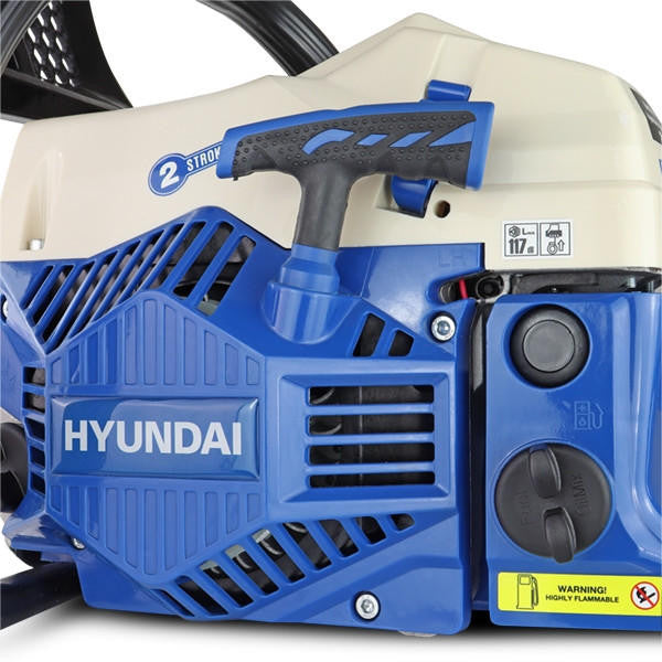 Hyundai HYC6200X 62cc Petrol Chainsaw – 20″ / 50cm, Easy Start