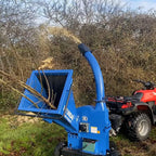 Hyundai 420cc 110mm Petrol Wood Chipper with Electric-Start Engine 4-Stroke Engine | HYCH15100TE