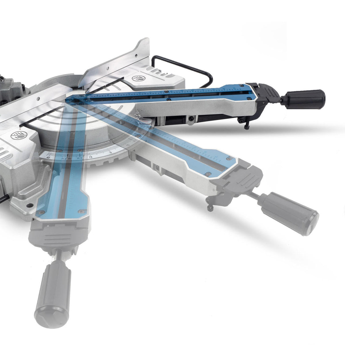 Hyundai 2000W Electric Mitre Saw / Chop Saw with 255mm Blade, 230V | HYMS2000E