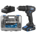 Hyundai 20V 50Nm Cordless Hammer Drill, 2-Speed, 13 mm Chuck LED Light | HD20S-50