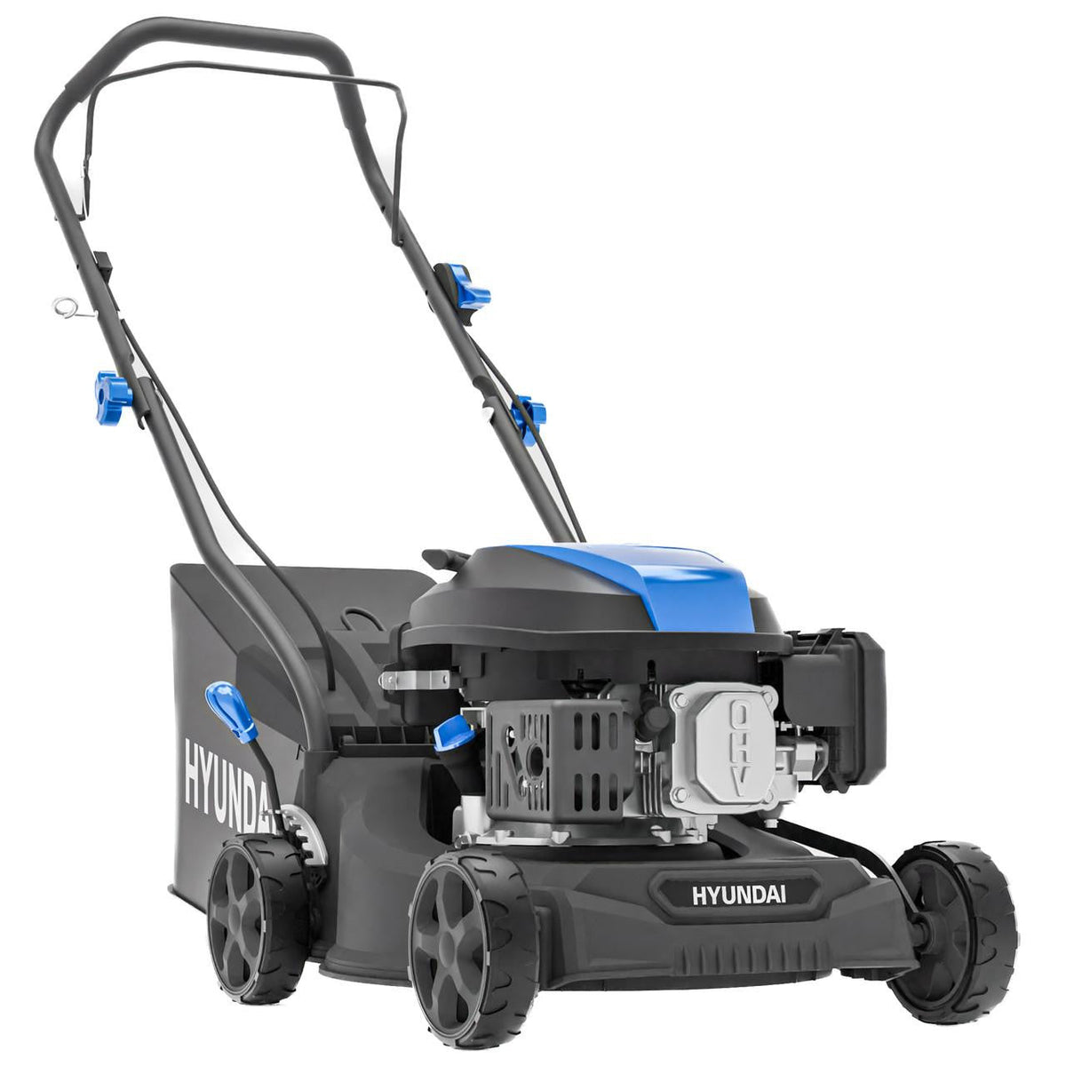 Hyundai 16" / 40cm Petrol Lawnmower, Hand Push, 139cc Engine | HYM16130PX