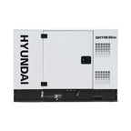 Hyundai 9kW / 11.25kVA* Silenced Diesel Generator, Slow Running, 1500rpm water-cooled, Single Phase 230v Genset | DHY9KSEm