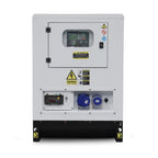 Hyundai 9kW / 11.25kVA* Silenced Diesel Generator, Slow Running, 1500rpm water-cooled, Single Phase 230v Genset | DHY9KSEm