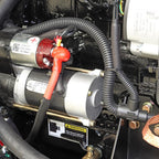 Hyundai 9kW / 11.25kVA* Silenced Diesel Generator, Slow Running, 1500rpm water-cooled, Single Phase 230v Genset | DHY9KSEm