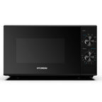 HYUNDAI 800W 20L Solo Microwave, Dial Control, Stainless Steel Interior | HYMW80020MB