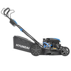 Hyundai 22” / 56cm Self-Propelled Petrol Lawnmower, Electric Start, 3-in-1 | HYM22200SPEX