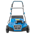 Hyundai 38cm / 15" 2-in-1 Cordless Scarifier & Rake, 40V (2x20V) Brushless, 45L Collection Bag | HY40CSC38